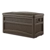 Suncast DBW7500 73 Gal. Resin Deck Box in Mocha