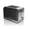 Swan ST19010BN Retro 2 Slice Toaster, Black