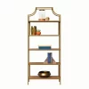 Trent Austin Design Chiasson 70.88'' H x 30'' W Etagere Bookcase - Sindoori Mango