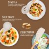 Umite Chef Kitchen Cooking Utensils Set, 33 pcs Non-Stick Silicone Cooking Kitchen Utensils Spatula Set with Holder, Wooden Handle Silicone Kitchen Gadgets Utensil Set (Khaki)