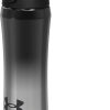 Under Armour 18oz Beyond Gradient Vacuum Insulated Water Bottle, Gradient Black/Chrome