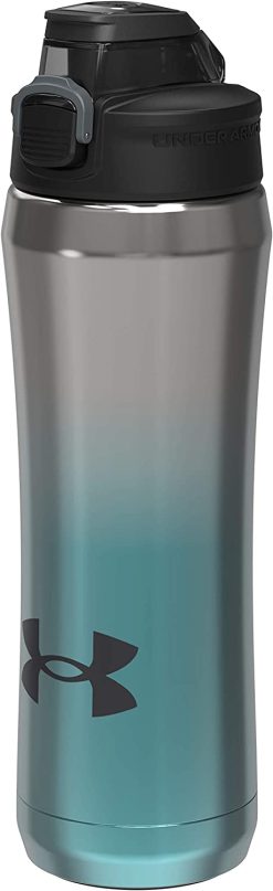 Under Armour 18oz Beyond Gradient Vacuum Insulated Water Bottle, Gradient Breeze/Chrome