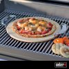 Weber Gourmet BBQ System Pizza Stone with Carry Rack,16.7