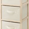 Whitmor Wood 3 Drawer Chest