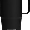 YETI Rambler 20 oz Travel Mug, Stainless Steel, Vacuum Insulated with Stronghold Lid, Black