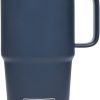 YETI Rambler 20 oz Travel Mug, Stainless Steel, Vacuum Insulated with Stronghold Lid, Navy