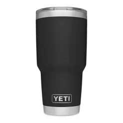 YETI Rambler 30 oz Stainless Steel Vacuum Insulated Tumbler w/MagSlider Lid, Black