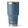 YETI Rambler 30 oz Stainless Steel Vacuum Insulated Tumbler w/MagSlider Lid, Nordic Blue