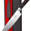 imarku Japanese Chef Knife - Pro Kitchen Knife 8 Inch Chef's Knives High Carbon Stainless Steel Sharp Paring Knife with Ergonomic Handle, Useful Kitchen Gadgets