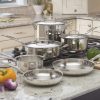 Cuisinart 77-10P1 10-Piece Chef's-Classic-Stainless Collection, Cookware Set