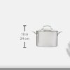 Cuisinart 77-11G Stainless Steel 11-Piece Set Chef's-Classic-Stainless-Cookware-Collection