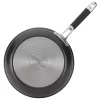 Anolon 87540 Smart Stack Hard Anodized Nonstick Frying Pan Set / Fry Pan Set / Hard Anodized Skillet Set - 8.5 Inch and 10 Inch, Black