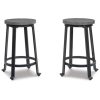 Ashley Furniture Challiman Stool (2/CN), Antique Gray