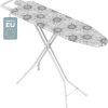 Bartnelli Ironing Board Made in Europe | Iron Board with 4 Layered Cover & Pad, Height Adjustable up to 36