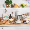 Beautiful 5.3QT Capacity Lightweight & Powerful Tilt-Head Stand Mixer, White Icing by Drew Barrymore