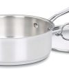 Cuisinart 77-10P1 10-Piece Chef's-Classic-Stainless Collection, Cookware Set