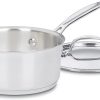 Cuisinart 77-10P1 10-Piece Chef's-Classic-Stainless Collection, Cookware Set