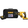 DEWALT DCS367L1 20-Volt MAX XR Cordless Brushless Compact Reciprocating Saw with (1) 20-Volt Battery 3.0Ah & Charger