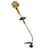 DEWALT DXGST227CS 27 cc 2-Stroke Gas Curved Shaft String Trimmer with Attachment Capability