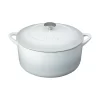 Denby CINC-591 Natural Canvas Cast Iron 7qt Casserole