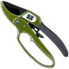 EZ Kut Heavy Duty Pruning Shears Green - Pruners Ratcheting Ratchet Hand Pruner - Gardening pruners, arthritis tools