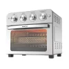 Edendirect 24.5 qt. Stainless Steel Air Fryer, 6-Slice Air Fryer Toaster Oven Combo, Roast, Bake, Reheat, Fry Oil-Free, ETL Listed (GBK-RA22091502)