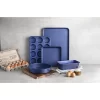 GRANITESTONE 7202 Pro Classic Blue 5-Piece Titanium and Diamond Infused Non-Stick Bakeware Set