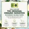 GreenPan Lima Hard Anodized Healthy Ceramic Nonstick 12 Piece Cookware Pots and Pans Set, PFAS-Free, Oven Safe, Gray