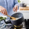 GreenPan Lima Hard Anodized Healthy Ceramic Nonstick 12 Piece Cookware Pots and Pans Set, PFAS-Free, Oven Safe, Gray
