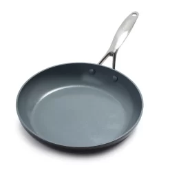 GreenPan Valencia Pro Hard Anodized Healthy Ceramic Nonstick 10" Frying Pan Skillet, PFAS-Free, Induction, Dishwasher Safe, Oven Safe, Gray