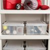 IRIS USA, 30 Quart WeatherPro Storage Box with Latches, Set of 6