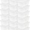 IRIS USA 6 Qt Craft Clear Craft Storage Latch Box, 18 Pack