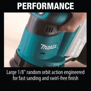 Makita XOB01Z 18V LXT Lithium-Ion Cordless 5 in. Random Orbit Sander (Tool-Only)