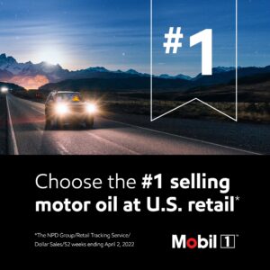 Mobil 1 Advanced Full Synthetic Motor Oil 5W-30, 5 qt