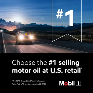 Mobil 1 Extended Performance Full Synthetic Motor Oil 0W-20, 5 qt