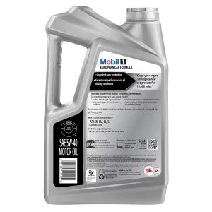 Mobil 1 FS European Car Formula Full Synthetic Motor Oil 5W-40, 5 qt (3 Pack)