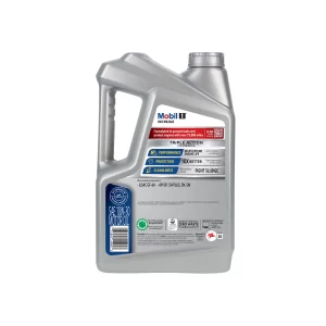 Mobil 1 High Mileage Full Synthetic Motor Oil 10W-30, 5 qt (3 Pack)