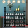 Musment Shoe Rack Shoe Organizer, 20-24 Pairs Shoes Storage Organizer Metal Stackable&Removable Multifunctional Show Rack for Entryway,Closet and Bedroom