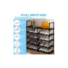 Musment Shoe Rack Shoe Organizer, 20-24 Pairs Shoes Storage Organizer Metal Stackable&Removable Multifunctional Show Rack for Entryway,Closet and Bedroom