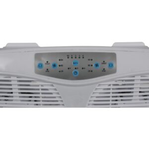 Optimus F-5286 8" Reversible Twin Window Fan with Thermostat