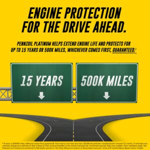 Pennzoil Platinum Euro L Full Synthetic 5W-30 Motor Oil, 5 Quart