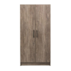 Prepac Elite Drifted Gray Wardrobe Cabinet with Storage 32 in W. x 65 in H. x 21 in D. DESW-3264-K