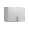 Prepac GEW-3224 Elite Light Gray 32 in. Stackable Wall Cabinet