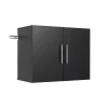 Prepac HangUps 30 in. W x 24 in. H x 16 in. D Upper Storage Cabinet in Black (1-Piece ) BSUW-0707-1