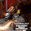 RIDGID R86047B 18V Brushless Cordless 4-1/2 in. Paddle Switch Angle Grinder (Tool Only)