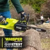RYOBI P2507BTL ONE+ HP 18V Brushless Whisper Series 12 in. Cordless Battery Chainsaw (Tool Only)
