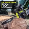 RYOBI P2507BTL ONE+ HP 18V Brushless Whisper Series 12 in. Cordless Battery Chainsaw (Tool Only)