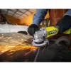 RYOBI PCL445K1 ONE+ 18V Cordless 4-1/2 in. Angle Grinder Kit with 4.0 Ah Battery and Charger