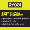 RYOBI RY3714 14 in. 37cc 2-Cycle Gas Chainsaw