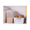 Sterilite 16228012 Small Plastic Storage Bin Organizer Baskets, White, 12-pack